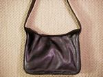 Top Zip Leather Handbag
