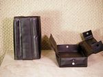 Leather Toiletries or Cosmetic Case