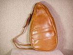 Medium Sized Leather Shoulder Tote