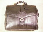 Mid-Sized Leather Euro-Travel Bag