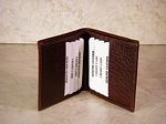 Leather Bookfold Wallet