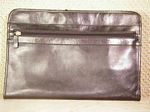Top Zip Leather Portfolio
