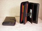 Deluxe Leather Checkbook Clutch